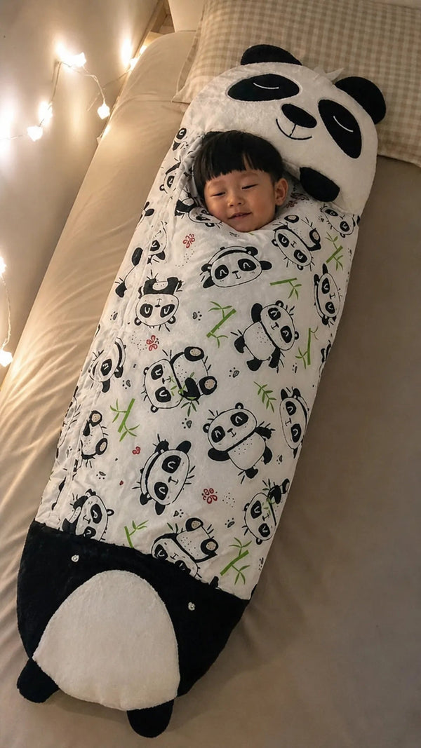 Cuddle Sack Criativae - Plush Animal 3 in 1 Kids Sleeping Bag