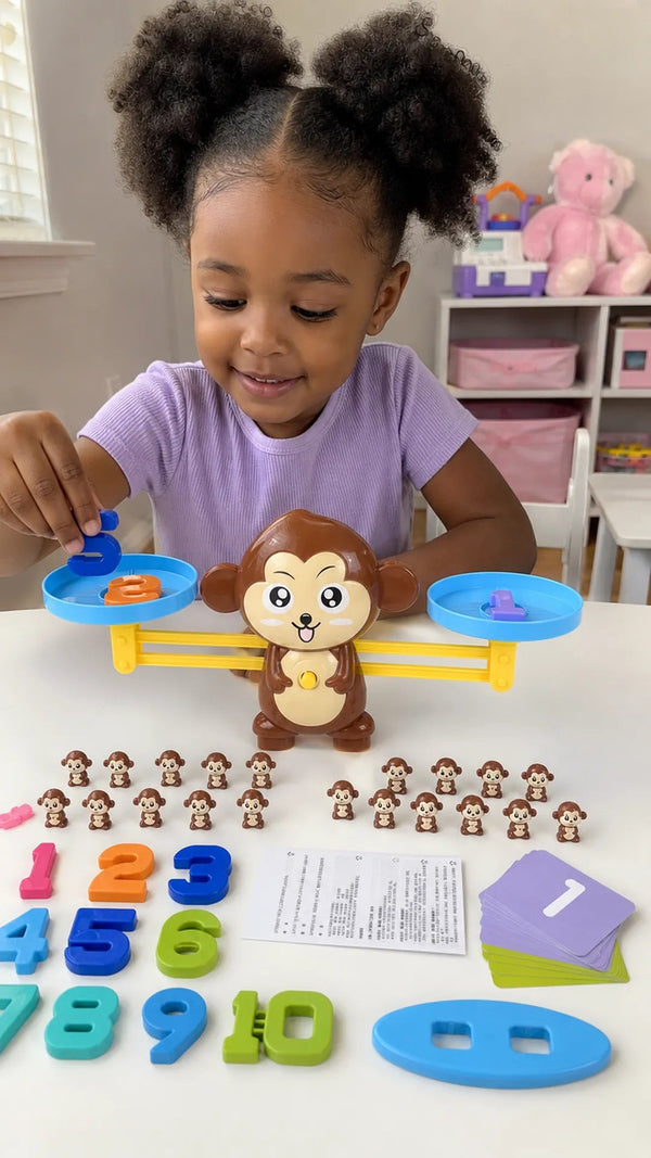 Magic Calc Criativae - Montessori Math Balance Scale for Kids
