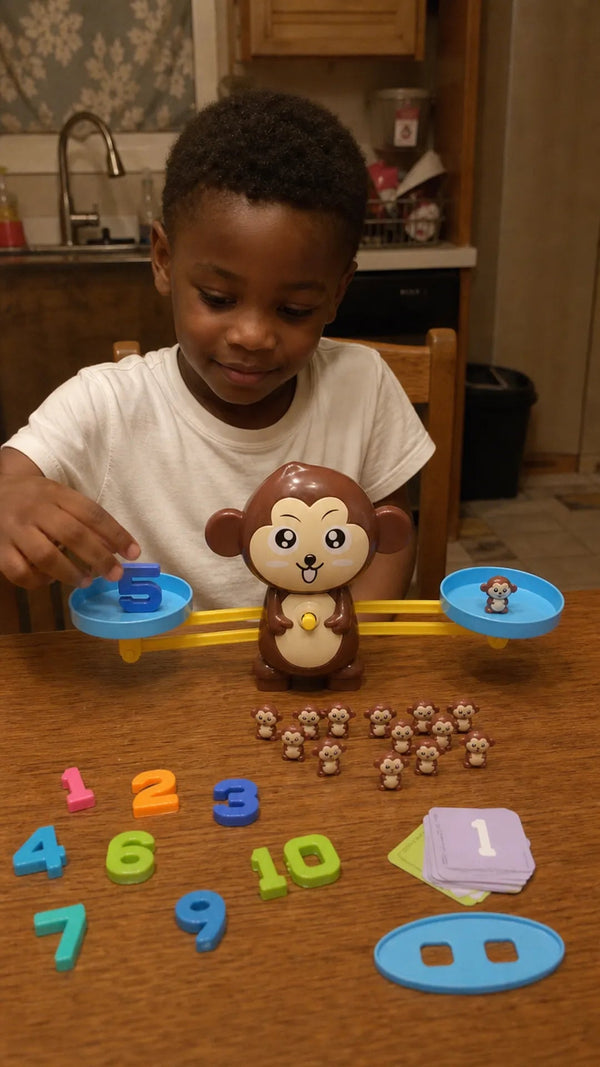 Magic Calc Criativae - Montessori Math Balance Scale for Kids