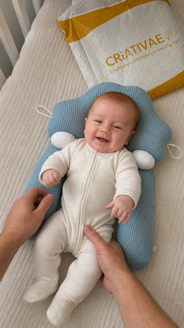 Dream Nest Criativae - Ergonomic Baby Pillow for Calmer Nights