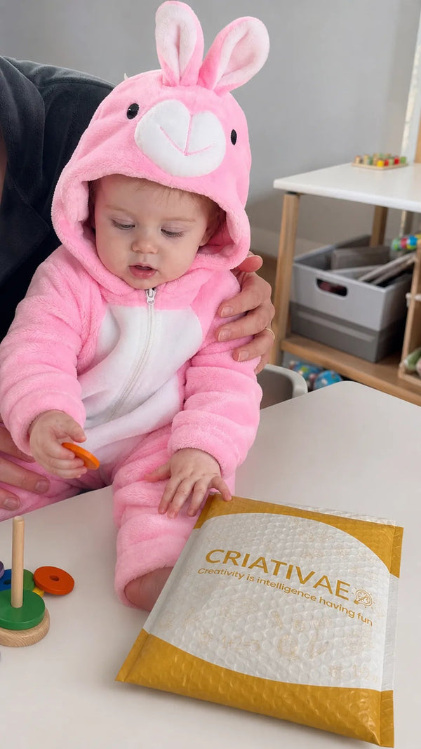 Cuddle Friends Criativae - Plush Animal Hooded Baby Onesie
