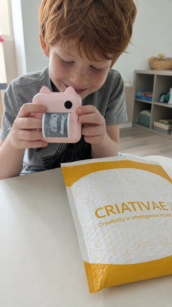 Cam Kids Criativae - Instant Print Camera for Kids