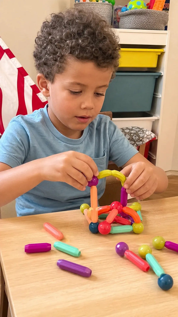 Magna Kids Criativae - Magnetic Sticks and Balls Building Set
