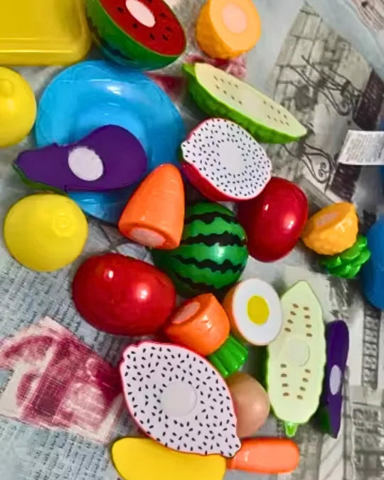 Chop Chop Kitchen Criativae - Cuttable Play Food Set for Kids