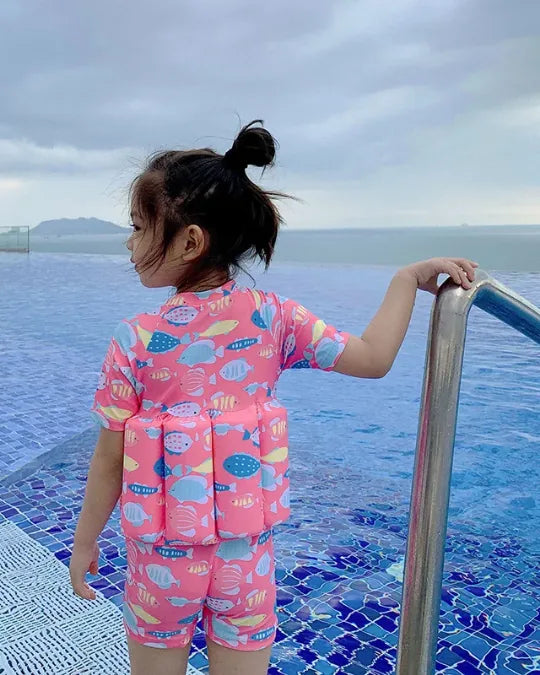 FloatSuit Criativae - Kids Swimsuit with Built In Float Panels