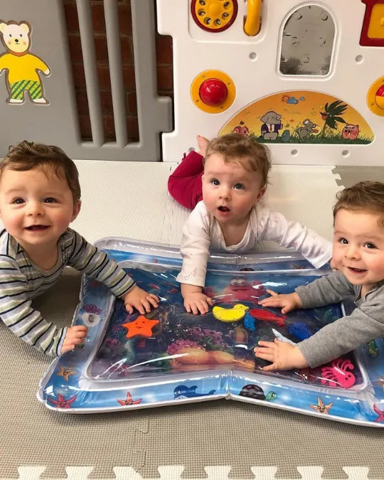 Water Play Mat Criativae - Inflatable Tummy Time Sensory Mat