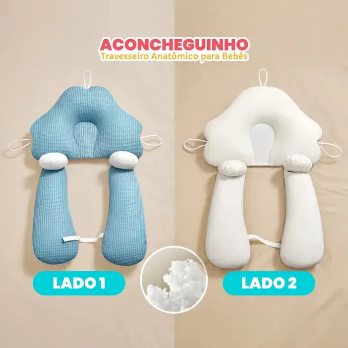 Dream Nest Criativae - Ergonomic Baby Pillow for Calmer Nights