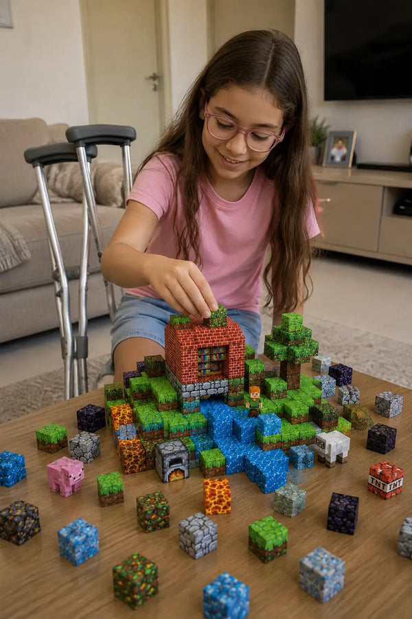 MagCraft Criativaê - Magnetic Building Blocks for Kids