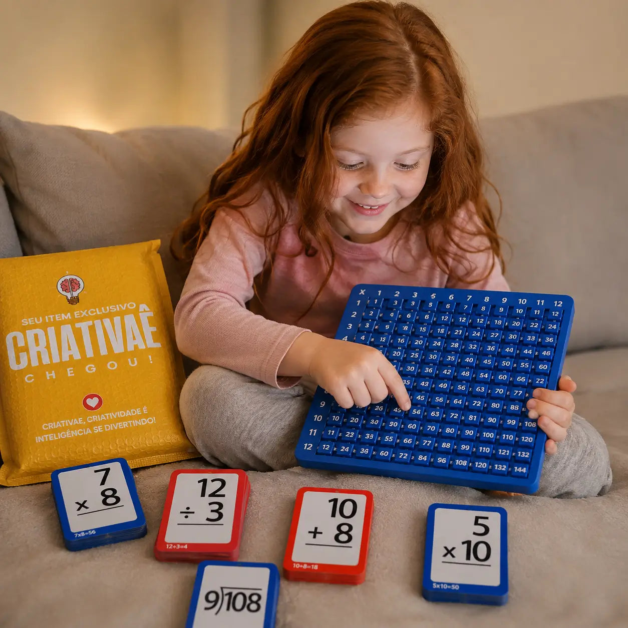 Nachher — Pop It Math Kit Criativaê - Fractions and Operations Interactive Kit