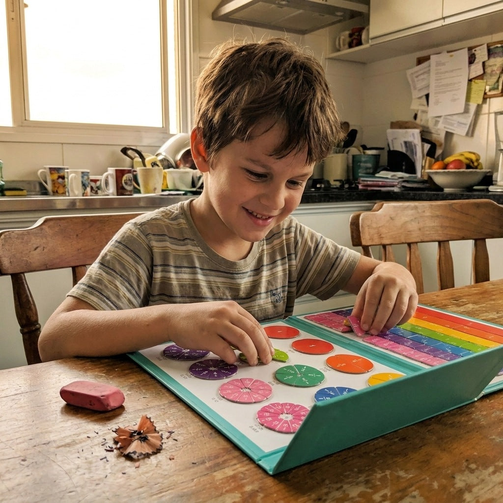 Nachher — Fraciona Criativae - Magnetic Fraction Learning Kit