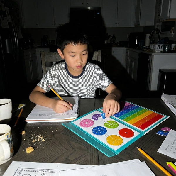 Fraciona Criativae - Magnetic Fraction Learning Kit