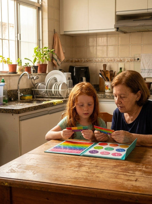 Fraciona Criativae - Magnetic Fraction Learning Kit