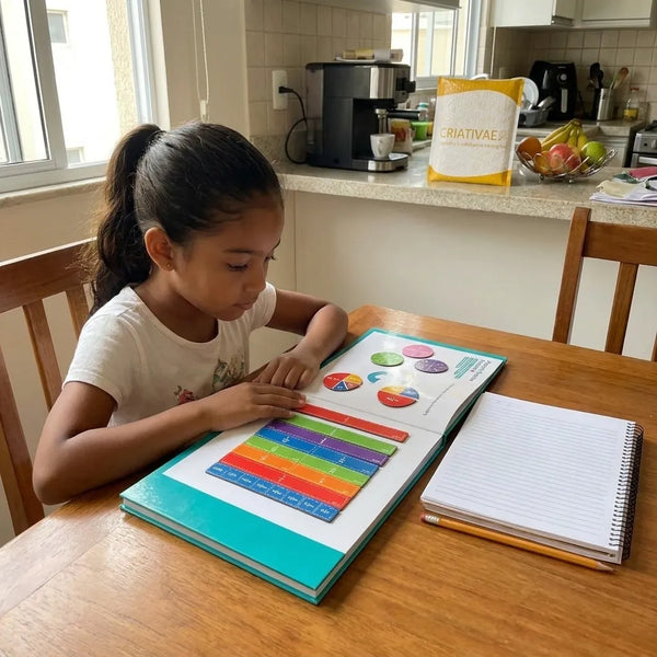Fraciona Criativae - Magnetic Fraction Learning Kit