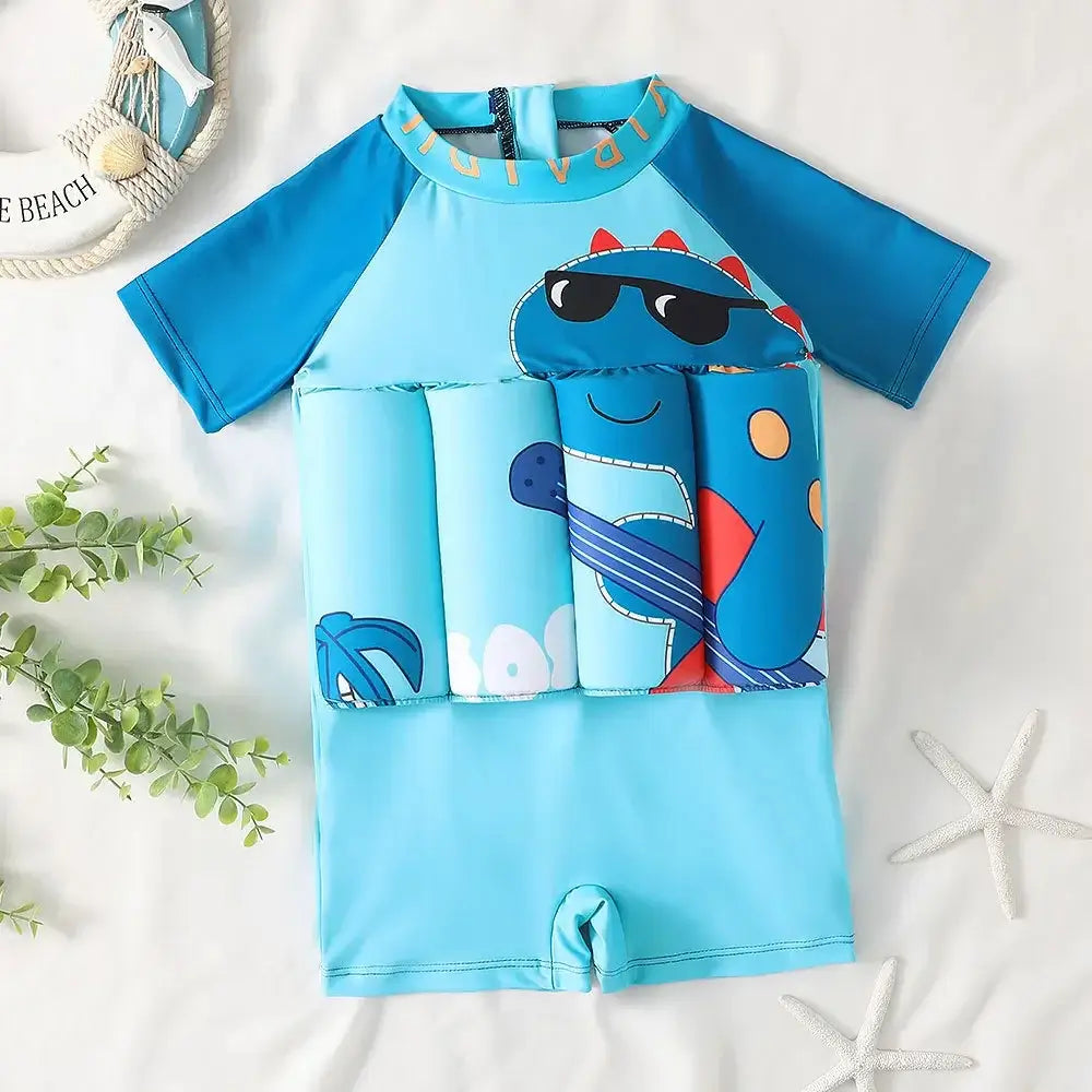 FloatSuit Criativae - Kids Swimsuit with Built In Float Panels