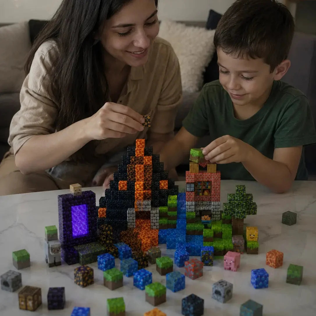 MagCraft Criativaê - Magnetic Building Blocks for Kids