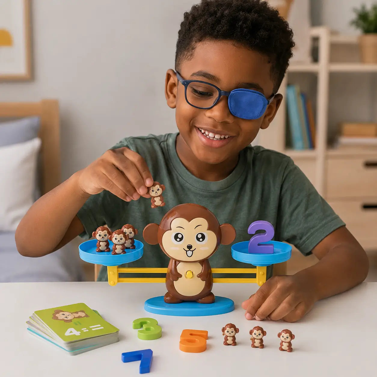 Nachher — Magic Calc Criativae - Montessori Math Balance Scale for Kids