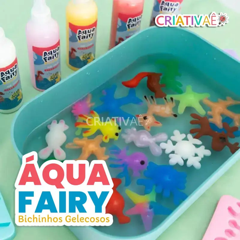 Aqua Fairy Criativae - Magic Water Craft Kit for 3D Animals