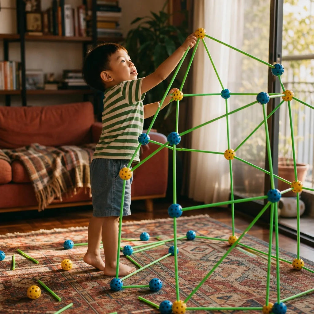 Build It Criativae - Montessori Fort Building Kit for Kids