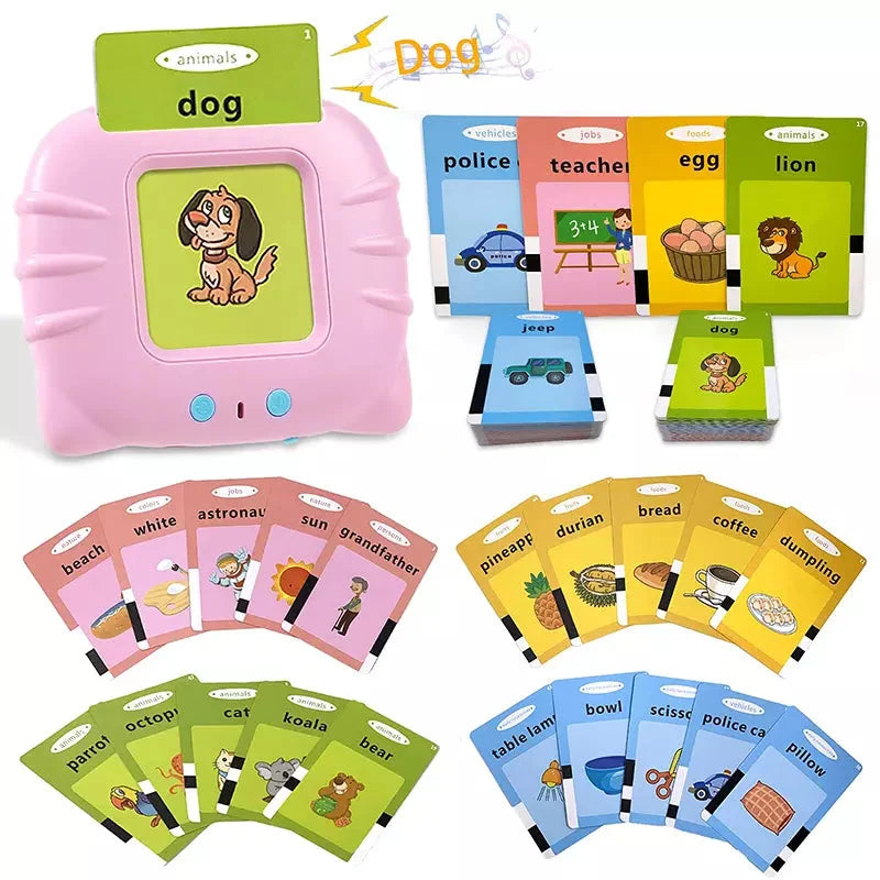 Card Kids Criativae - Talking Flash Cards for First English Words (224 Words)