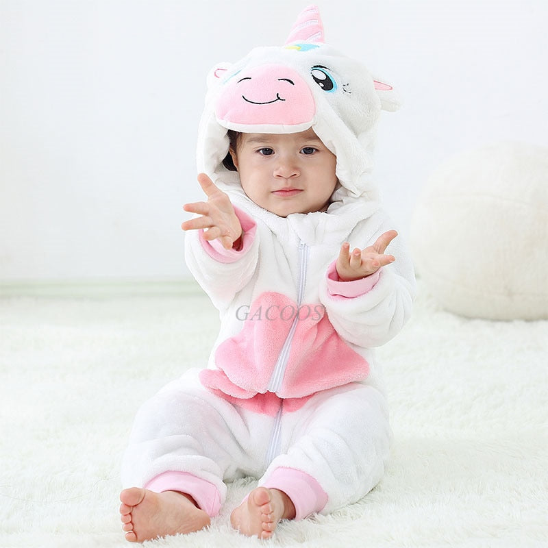 Cuddle Friends Criativae - Plush Animal Hooded Baby Onesie