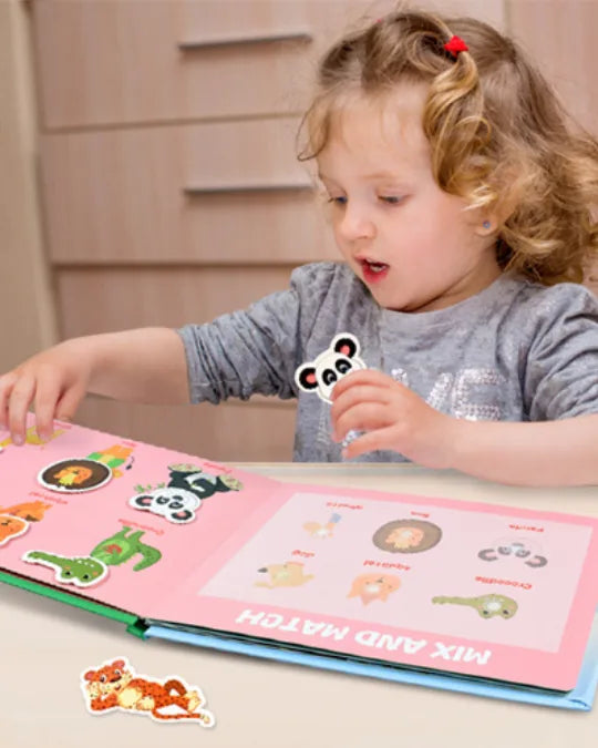 QuietBook Criativae - Montessori Busy Book for Toddlers