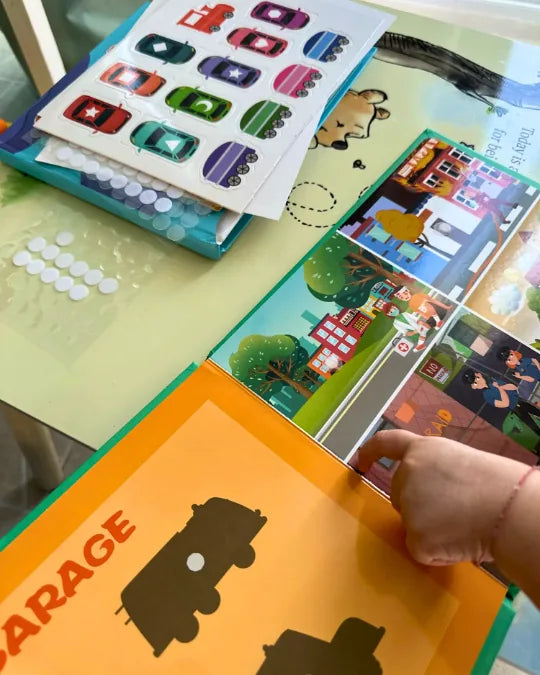 QuietBook Criativae - Montessori Busy Book for Toddlers