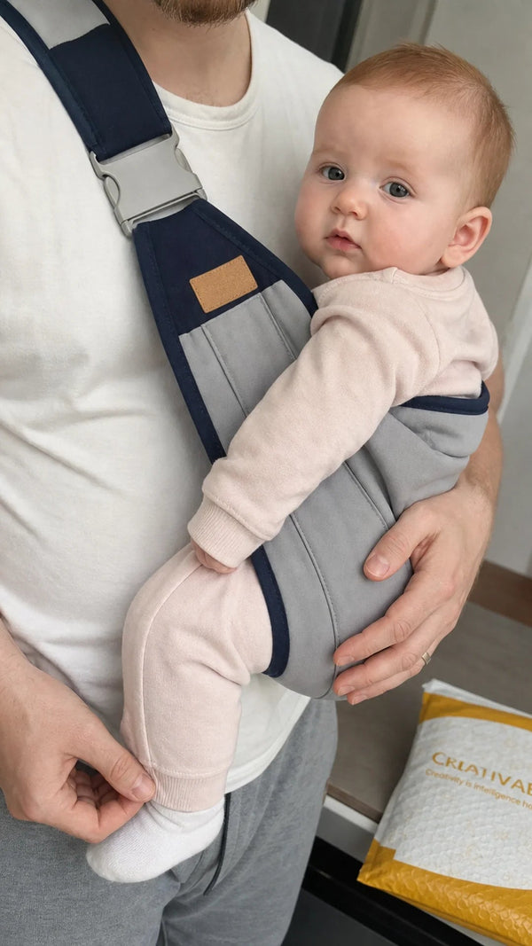 Kangu Sling Criativae - Adjustable Baby Carrier Sling for Hands Free Days