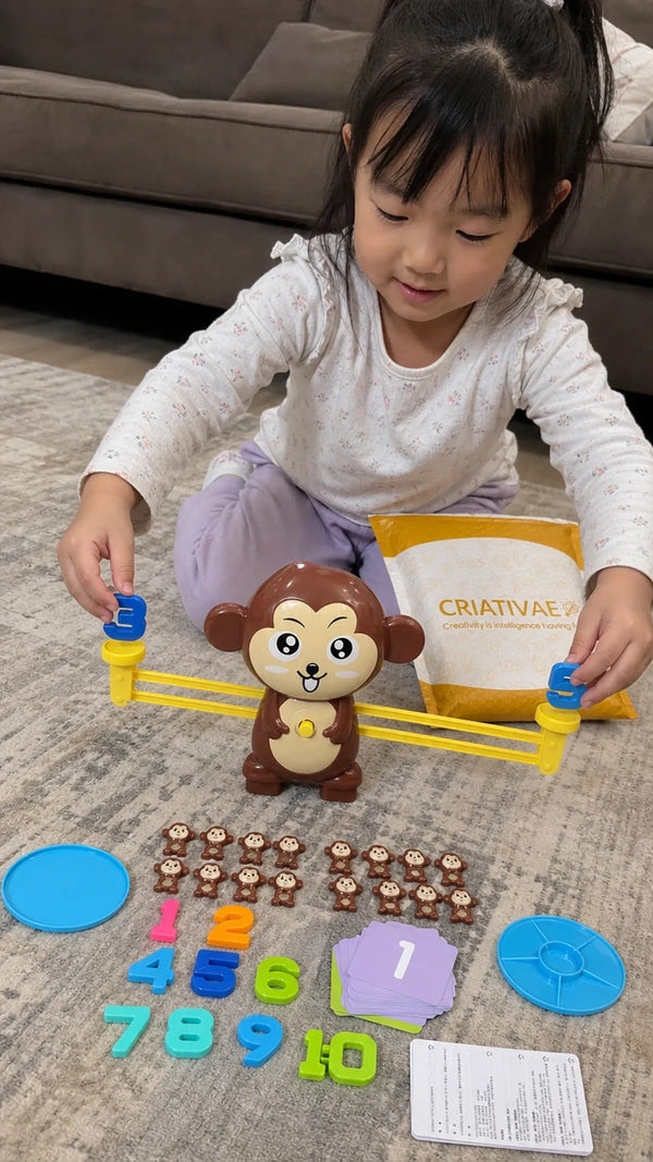 Magic Calc Criativae - Montessori Math Balance Scale for Kids
