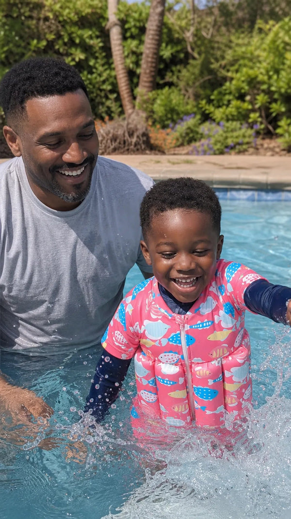 FloatSuit Criativae - Kids Swimsuit with Built In Float Panels