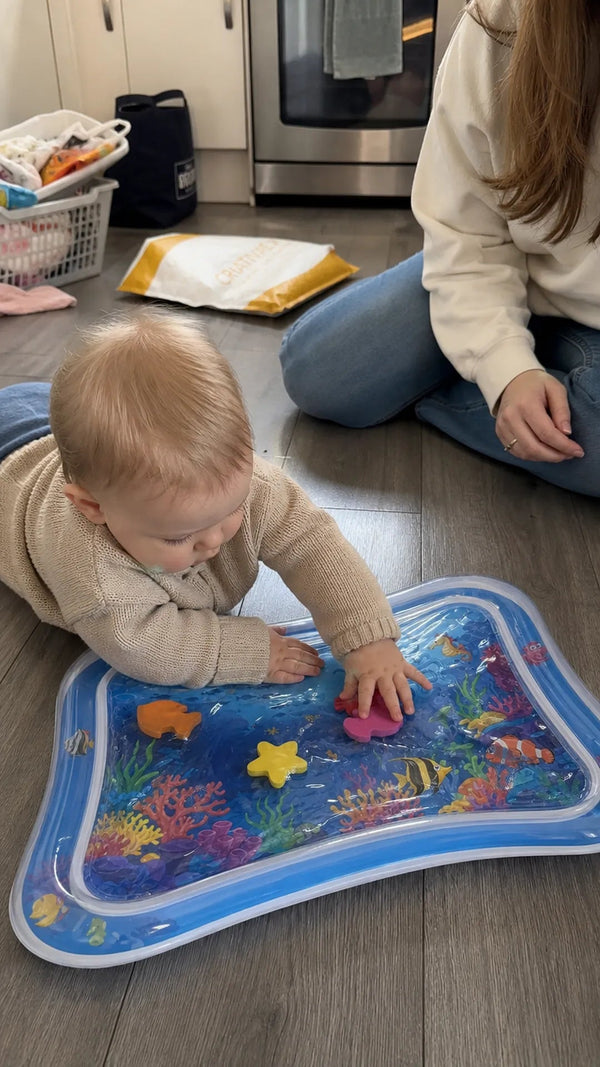 Water Play Mat Criativae - Inflatable Tummy Time Sensory Mat