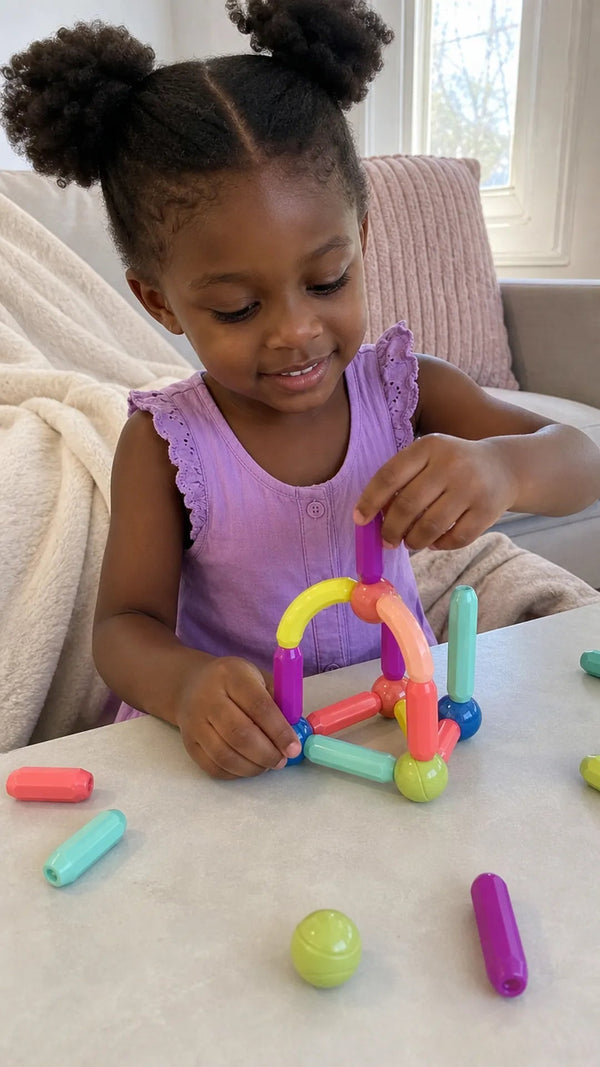 Magna Kids Criativae - Magnetic Sticks and Balls Building Set