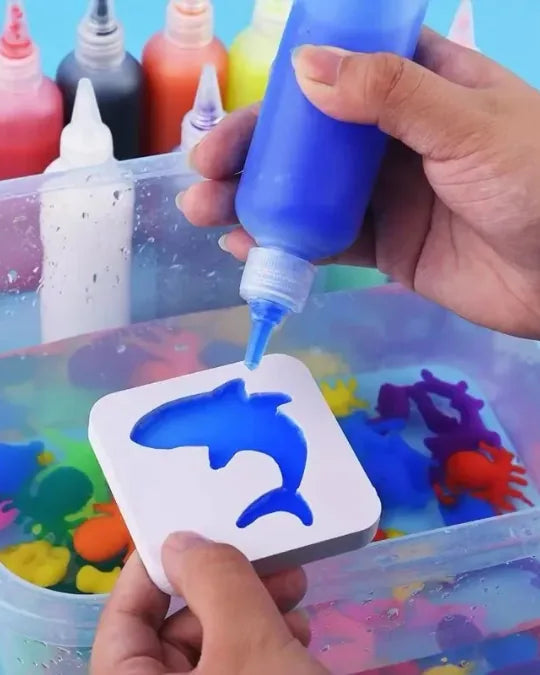 Aqua Fairy Criativae - Magic Water Craft Kit for 3D Animals