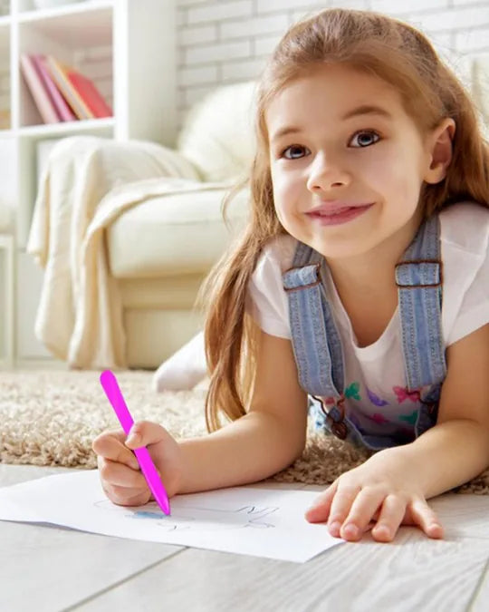 Clean Crayons Criativae - Mess Free Triangle Crayons for Kids