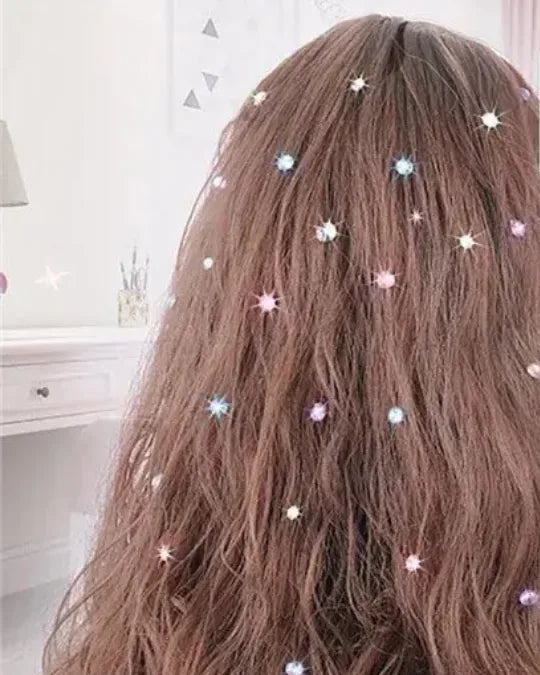 Hair Glam Criativae - Kids Rhinestone Hair Styler, No Glue