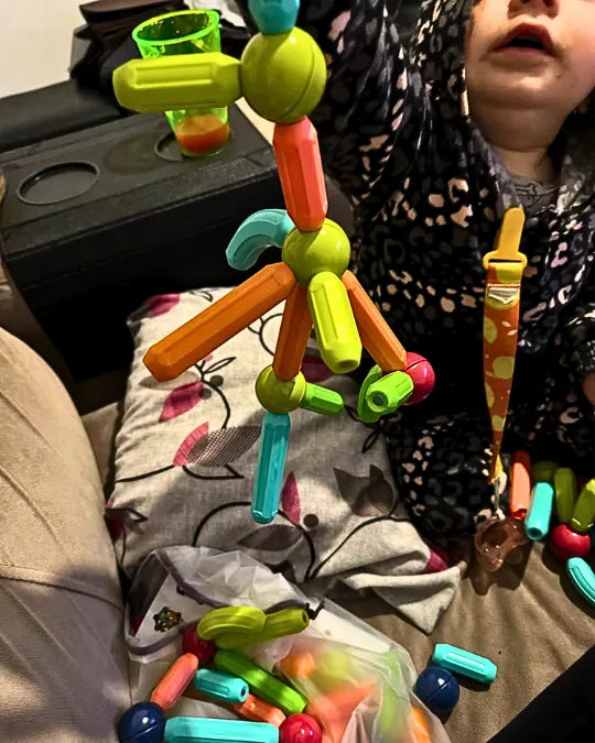 Magna Kids Criativae - Magnetic Sticks and Balls Building Set