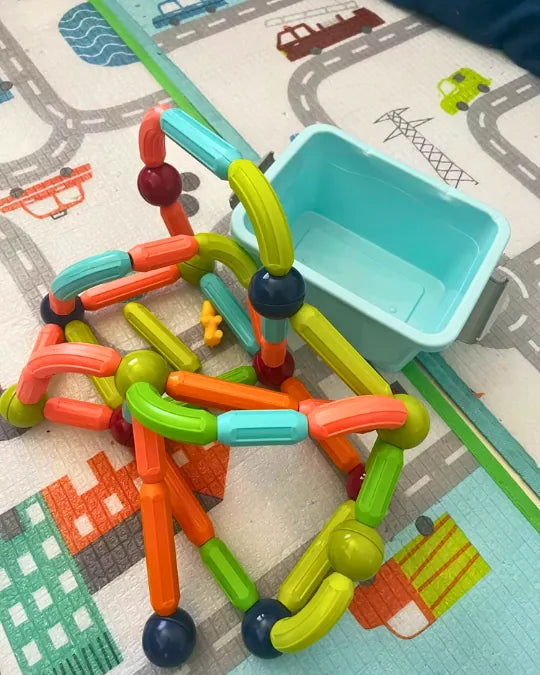 Magna Kids Criativae - Magnetic Sticks and Balls Building Set
