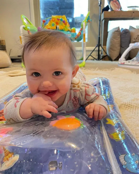 Water Play Mat Criativae - Inflatable Tummy Time Sensory Mat