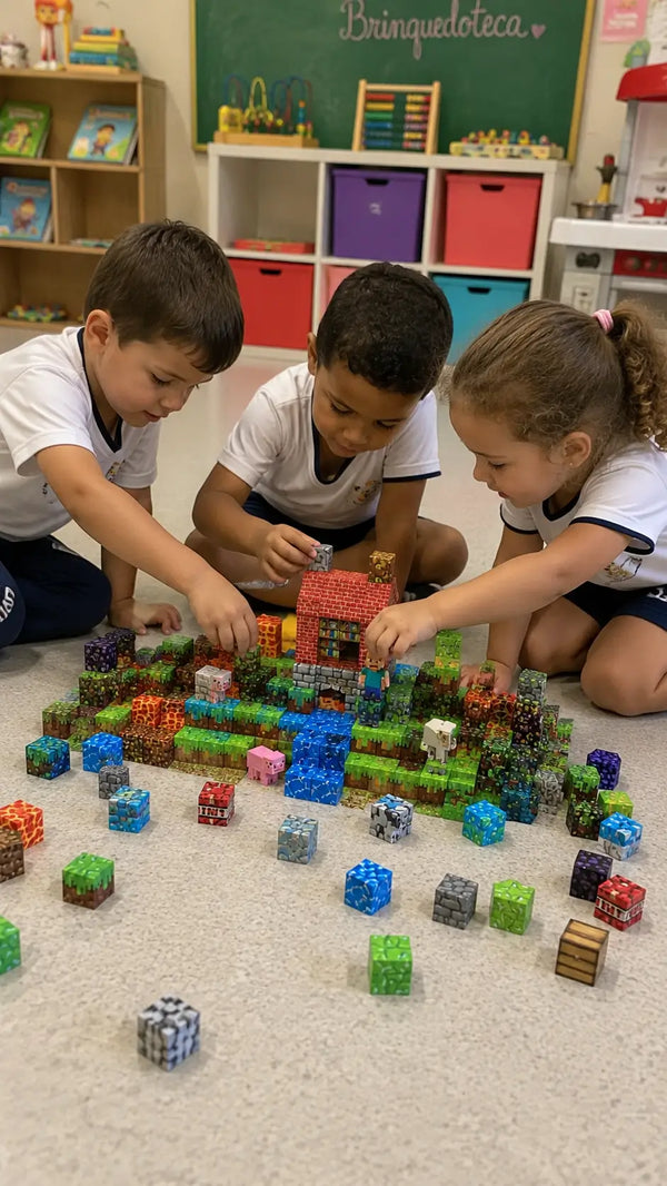 MagCraft Criativaê - Magnetic Building Blocks for Kids
