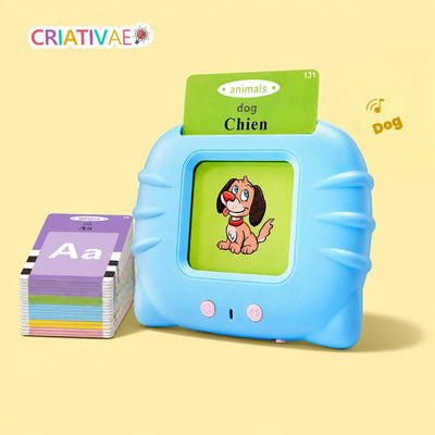Card Kids Criativae - Talking Flash Cards for First English Words (224 Words)