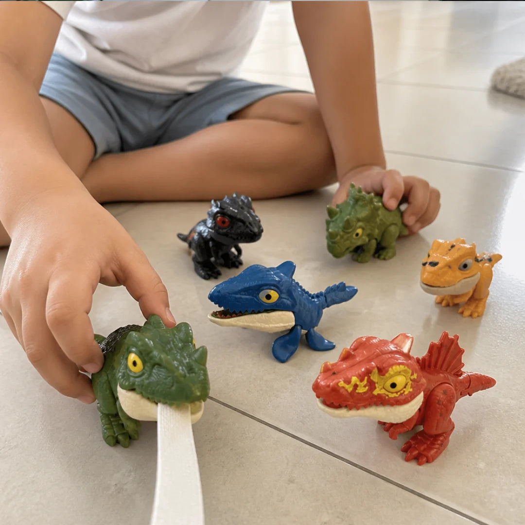 Snappysaurus Criativae - Fidget Dinosaurs with Snapping Jaws