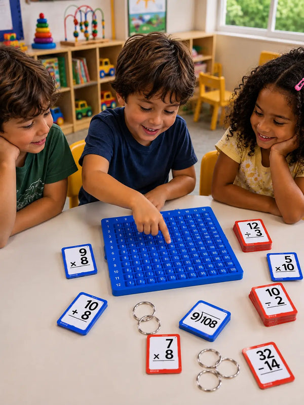 Pop It Math Kit Criativaê - Fractions and Operations Interactive Kit