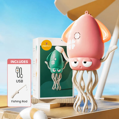 Lulita Pop Criativae - Walking, Dancing Light-Up Squid Toy