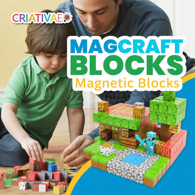 MagCraft Criativae - Magnetic Building Blocks for Kids