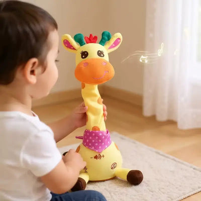 Dancing Giraffe Criativae - Talking Plush That Repeats Your Child