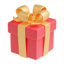 Criativae gift wrapping with ribbon and card