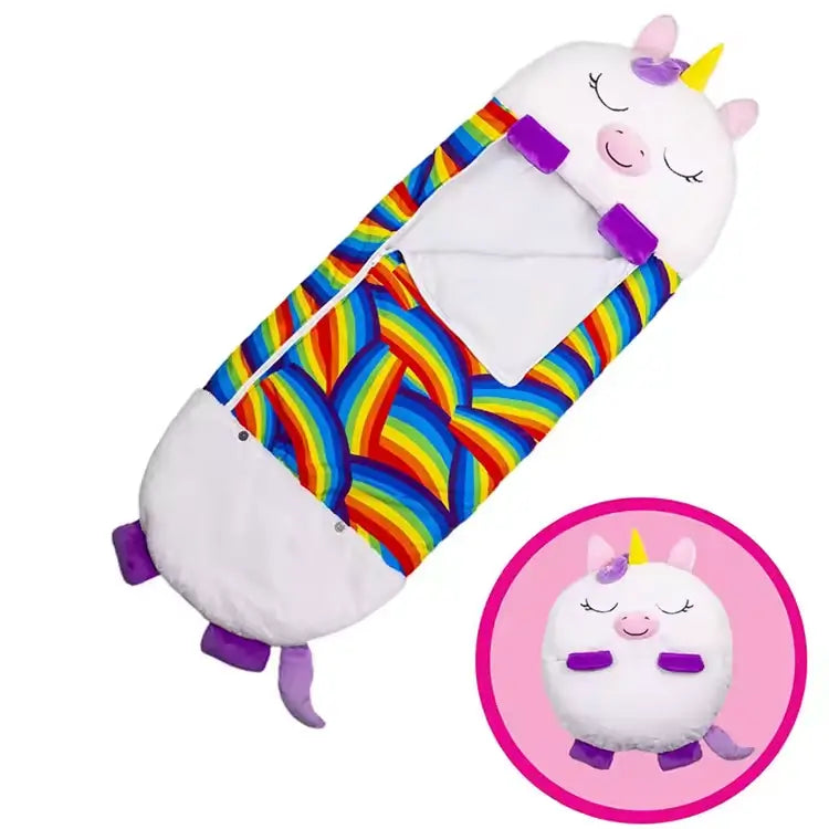 Cuddle Sack Criativae - Plush Animal 3 in 1 Kids Sleeping Bag