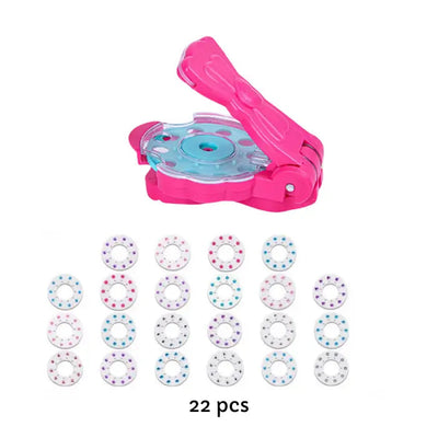 Hair Glam Criativae - Kids Rhinestone Hair Styler, No Glue