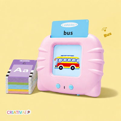 Card Kids Criativae - Talking Flash Cards for First English Words (224 Words)