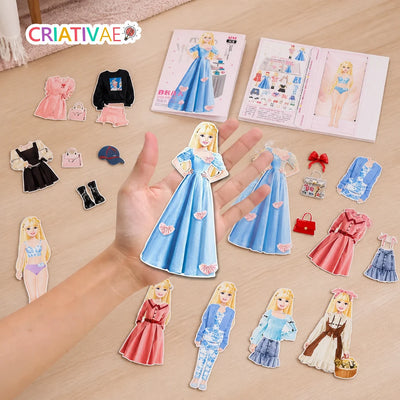 Styldoll Criativae - Magnetic Dress Up Doll with Endless Outfits