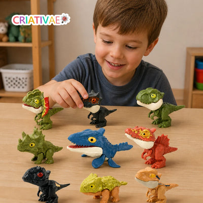Snappysaurus Criativae - Fidget Dinosaurs with Snapping Jaws